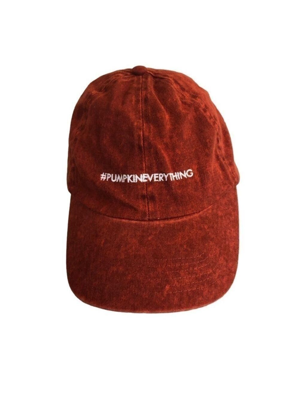 DAVID and Young #pumpkineverything adjustable hat. Orange autumn seasonal OS